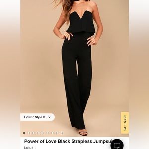 Lulu’s Black Jumpsuit